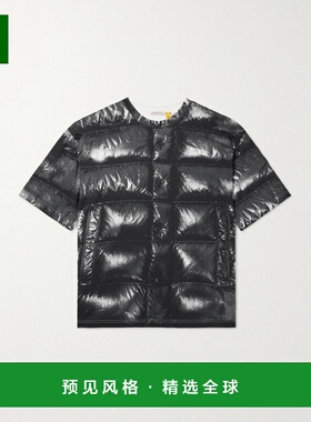 1h可退 香港直邮moncler 男士 + A$AP Rocky 印花棉针织T恤 8C000
