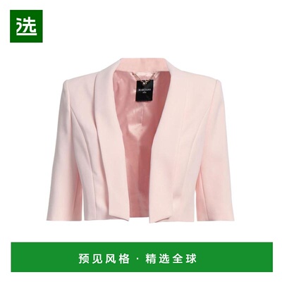 1h可退 【美国直邮】MARCIANO 女士短外套 100 涤纶翻领夹克 3 4