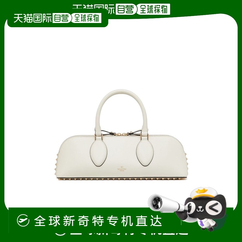 【99新未使用】香港直邮Valentino 铆钉拉链单肩包 WB0M73PLX