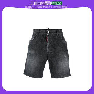 香港直邮Dsquared2 S74MU0804S30357 仿旧牛仔短裤