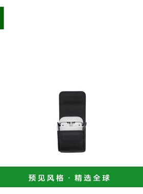 1h可退 香港直邮RAINS 男士卡包 RA1682001-0 SS2022 黑色 EARBUD