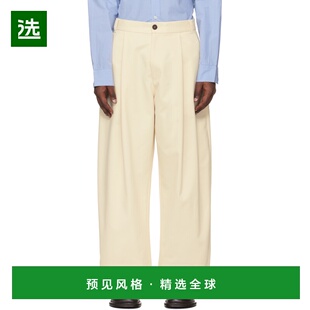 1h可退 香港直邮Studio Nicholson 男士 灰白色 Sorte 长裤 SORTE