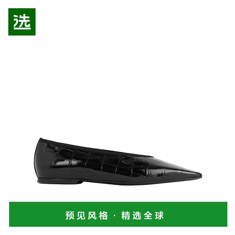 香港直邮Toteme 方头芭蕾平底鞋 253WAS0218LE0153 - 实物图