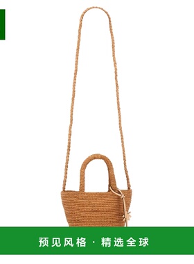 香港直邮MANEBI 女士斜挎包 V89EAISLANDPEACH SS2025 橙色