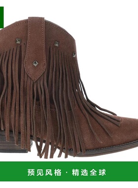 1h可退 【美国直邮】Roper Dusty Fringe 牛仔短靴 女鞋 时装靴 0