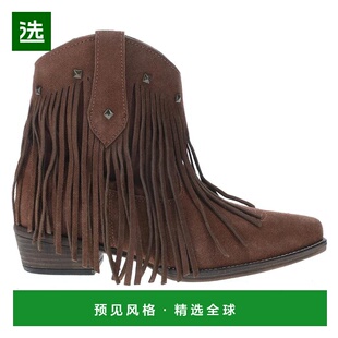 1h可退 【美国直邮】Roper Dusty Fringe 牛仔短靴 女鞋 时装靴 0