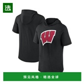 简约时尚 1h可退 舒适透 T恤短袖 徽标上装 美国直邮 Fanatics男士