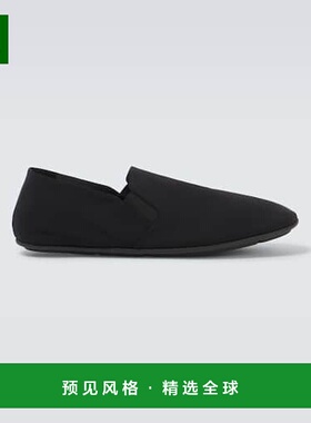 1h可退 香港直邮The Row 男士 Vincit 直入式运动鞋 black黑色 舒