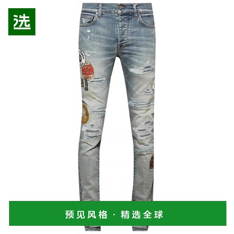 美国直邮amiri 男士 牛仔裤 直筒裤紧身裤 【付后1h可退】