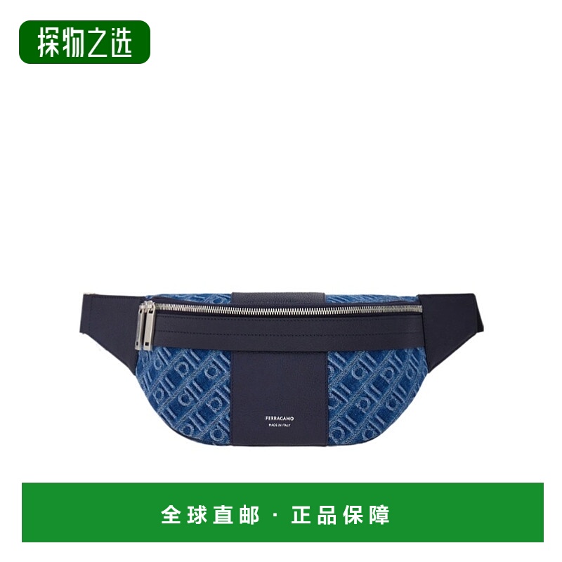 香港直邮Salvatore Ferragamo Monogram 腰包 241793