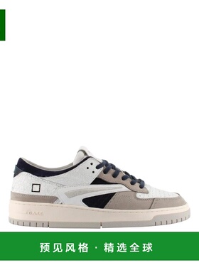 香港直邮D.A.T.E 男士运动鞋 M431TOPOWLUNI AW2025 白色 Sneaker