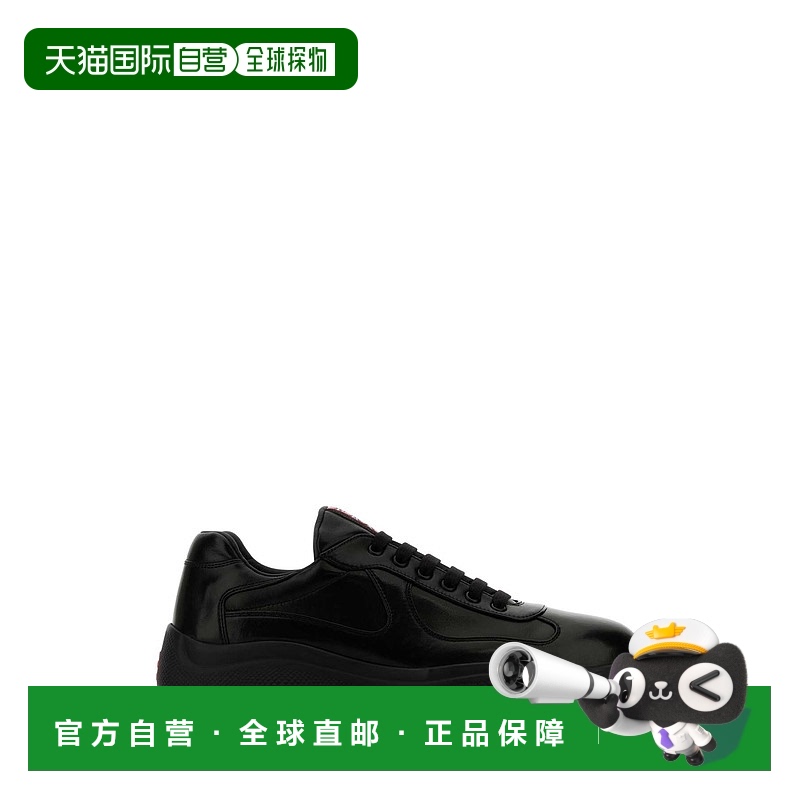 1h可退 欧洲直邮prada 男士 时尚休闲鞋普拉达运动鞋正品百搭舒适