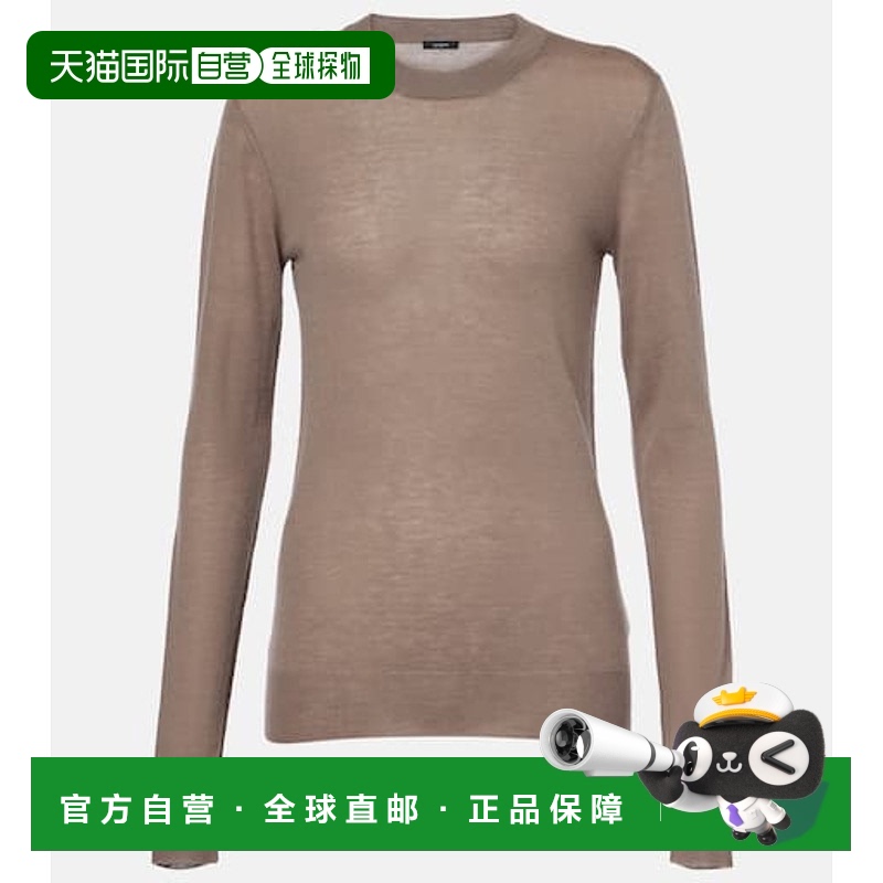 1h可退 香港直邮JOSEPH 约瑟夫 女士 Cashair 羊绒毛衣 beige米色