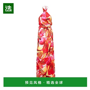 1h可退 香港直邮Louisa Ballou 女士 长款连衣裙 red红色 舒适时