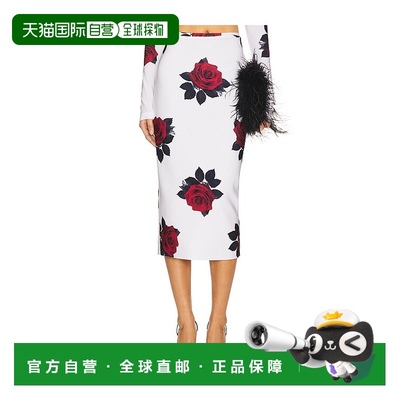 1h可退 香港直邮NORMA KAMALI 诺玛·卡玛丽 女士 直筒半身裙 KK2