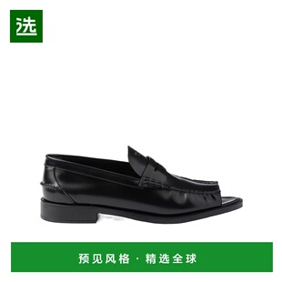 一脚蹬 1K200OP39F020普拉达单鞋 香港直邮Prada 露趾乐福鞋