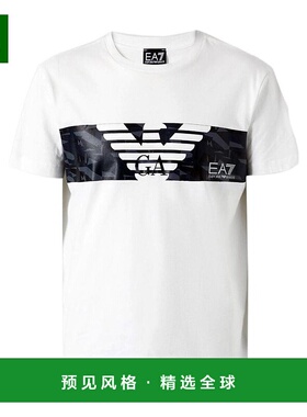 香港直邮EA7 Emporio Armani 印花图案短袖T恤 3ZPT44PJ30Z1100