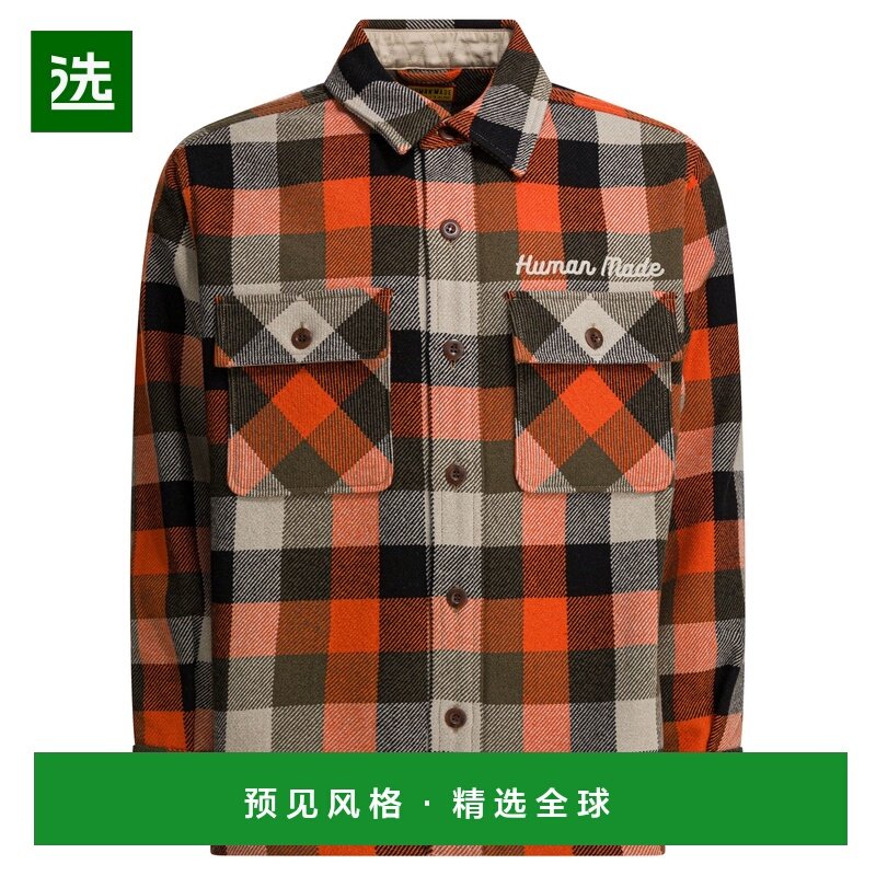 1h可退 香港直邮HUMAN MADE 男士 羊毛衬衫式夹克 HM30SH013,男装,夹克,淘宝优惠券,粉丝福利购,淘宝优惠卷