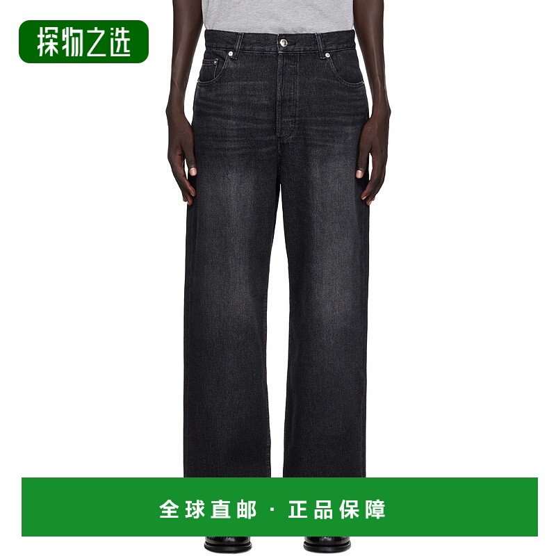 1h可退 香港直邮A.P.C. 男士 黑色 Solal 牛仔裤 COHJXM09238