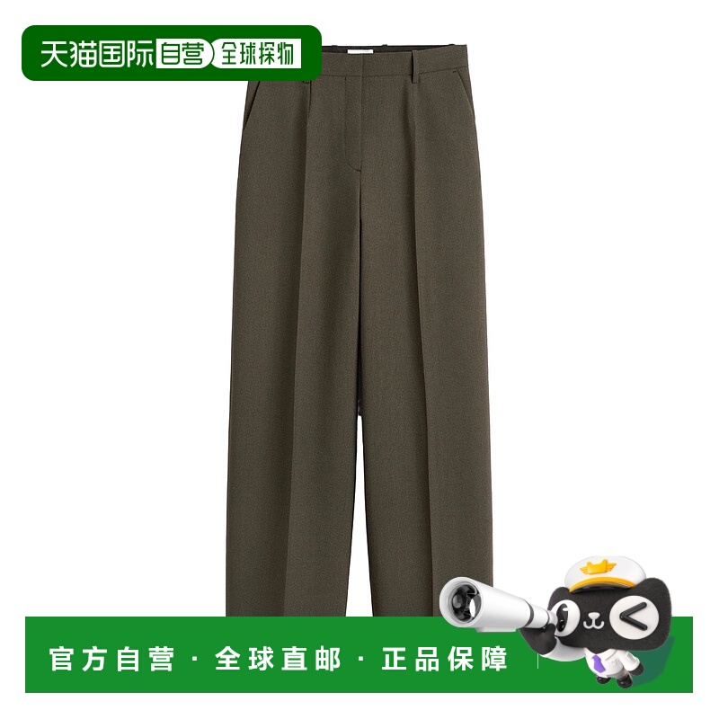 香港直邮Toteme 宽版裤森林 254-WRB0303-FB0537