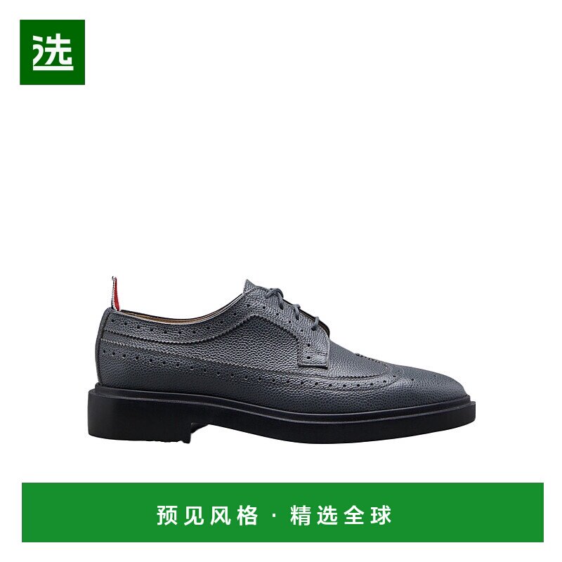 香港直邮Thom Browne 卵石纹穿孔商务正装鞋 FFO002G00198