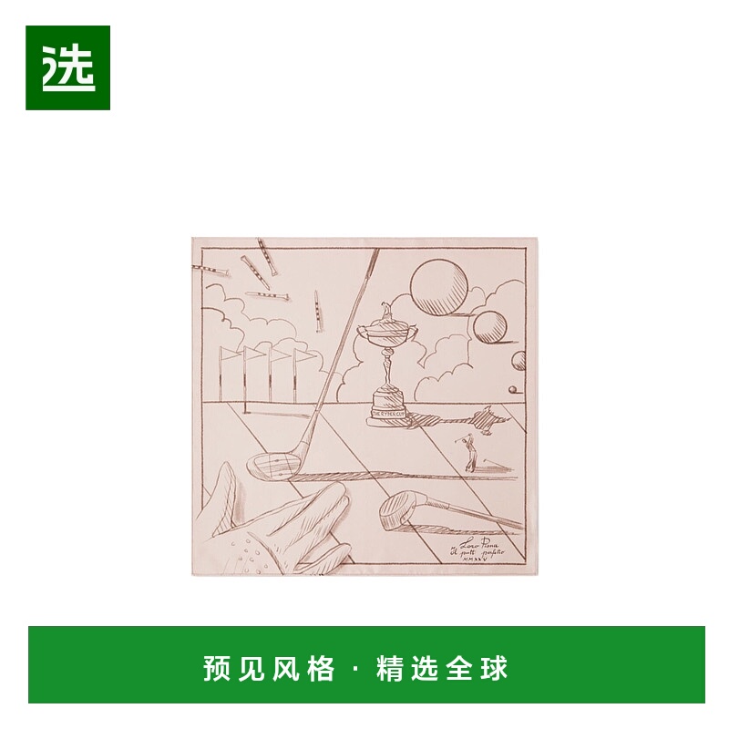 香港直邮Loro Piana Il Putt Perfetto 丝巾 FAP9039
