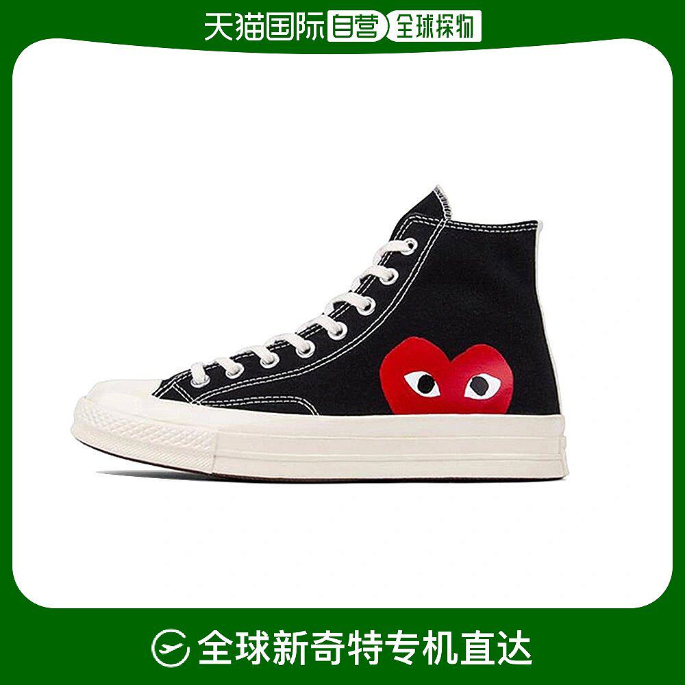 韩国直邮cdg play川久保玲x匡威1970s联名男女高帮帆布鞋150204c