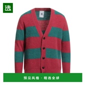 羊驼毛 Torino 美国直邮 V领条纹长袖 针织衫 男装 毛衣