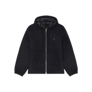 香港直邮Givenchy 长袖拉链羊毛卫衣 BM015214NZ纪梵希男装帽衫
