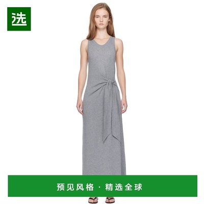1h可退 香港直邮LISA YANG 女士 灰色 The Angeline 连衣裙 20253