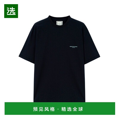 香港直邮WOOYOUNGMI 男士T恤 W261TS09704N SS2026 蓝色