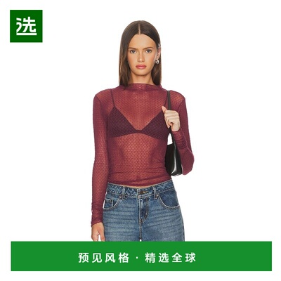 1h可退 香港直邮Free People 自由人 女士 Minding My 商务上衣 O