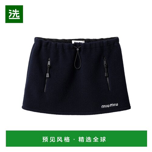 香港直邮Miu Miu 松紧腰半身裙 MG251818E3SOOO