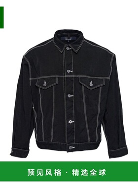 1h可退 香港直邮comme des garcons 川久保玲 男士 黑色夹克 HPJ0