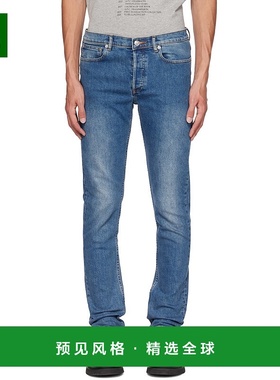 1h可退 香港直邮A.P.C. 男士 蓝色 Petit New Standard 牛仔裤 CO