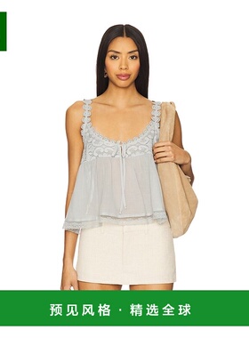 1h可退 香港直邮Free People 自由人 女士 Stevie 蕾丝背心 OB218