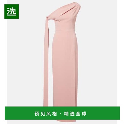 1h可退 香港直邮SOLACE LONDON 女士 Irina 垂褶礼服 pink粉色 舒