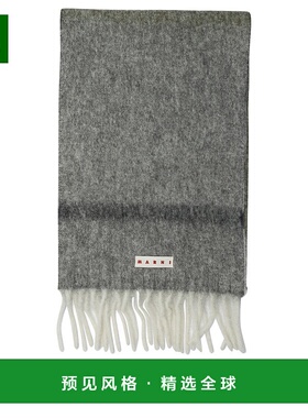 1h可退 香港直邮Marni 玛尼 女士 Logo Patch 围巾 SCMC0139Y0UAW