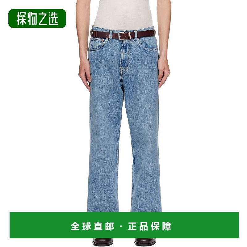 香港直邮Our Legacy 男士 蓝色 Third Cut 牛仔裤 M4225TBT