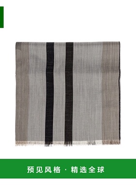 欧洲直邮SALVATORE FERRAGAMO 男士围巾520120STBIGLOGO776137STO