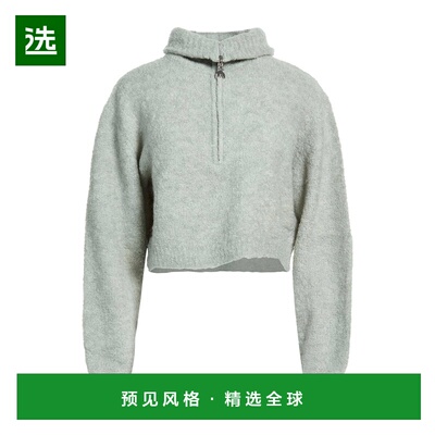 1h可退 香港直邮Patrizia Pepe 柏翠莎 佩佩 女士 拉链毛衣