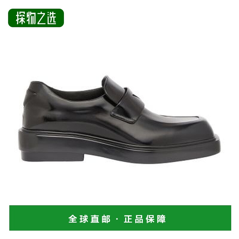 欧洲直邮Prada/普拉达 皮革莫卡辛鞋正品品牌运动休闲舒适百