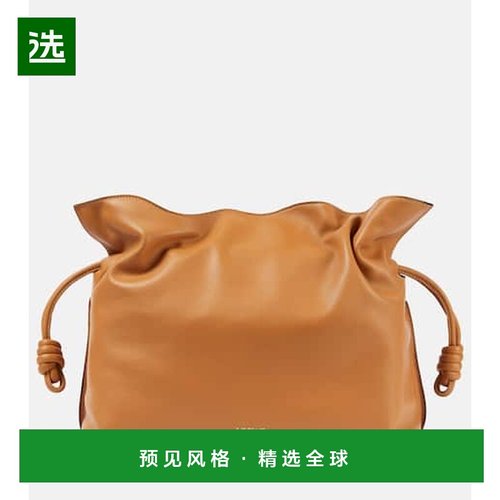 1h可退 香港直邮LOEWE 罗意威 女士 Flamenco 大号皮革手包