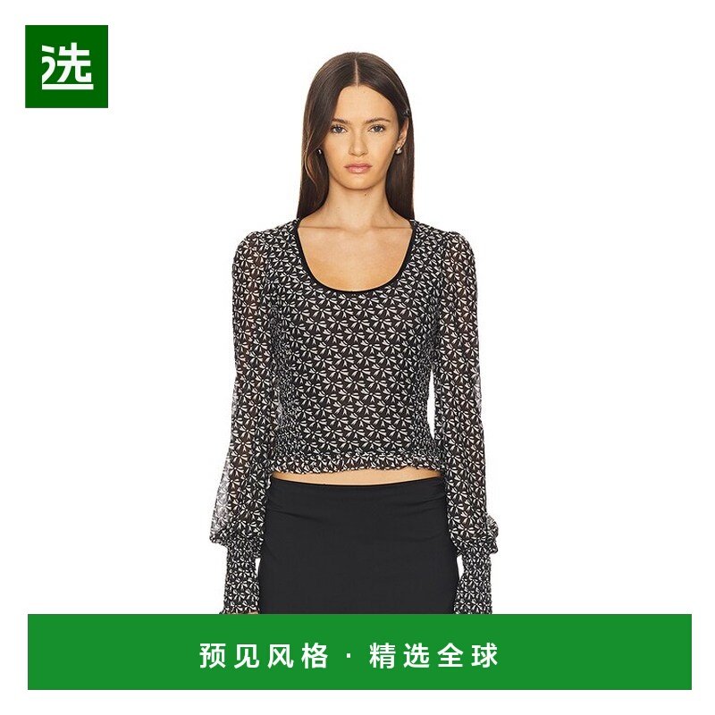 1h可退 香港直邮Free People 自由人 女士 圆点针织上衣 OB237208,女装/女士精品,T恤,淘宝优惠券,粉丝福利购,淘宝优惠卷