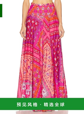 1h可退 香港直邮Emilio Pucci 璞琪 女士 长款半身裙 5HRW305H764