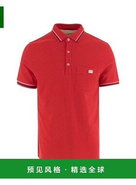 香港直邮VALENTINO 男士POLO衫 VMH01KAQJ157 SS2026 红色