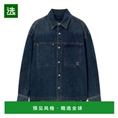 蓝色 香港直邮WOOYOUNGMI MENS W253SH23981L AW2025 男士 牛仔裤