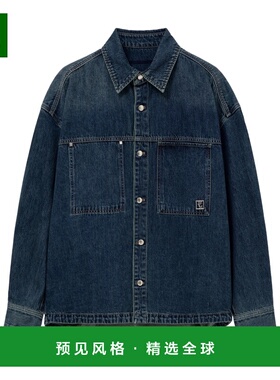 香港直邮WOOYOUNGMI 男士牛仔裤 W253SH23981L AW2025 蓝色 MENS