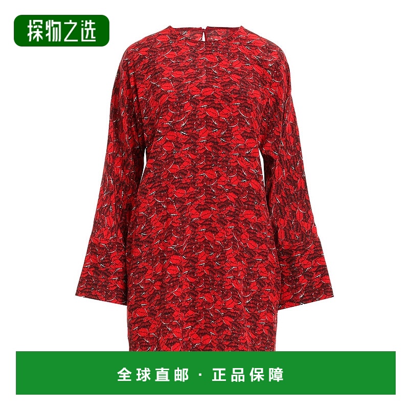 香港直邮valentino 华伦天奴 女士 短款连衣裙 red红色 舒适时尚