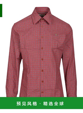 香港直邮Vivienne Westwood 男装格纹衬衫 2401000JW0179